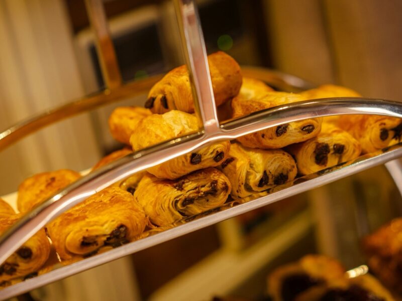 Hotel Buffet Breakfast buns